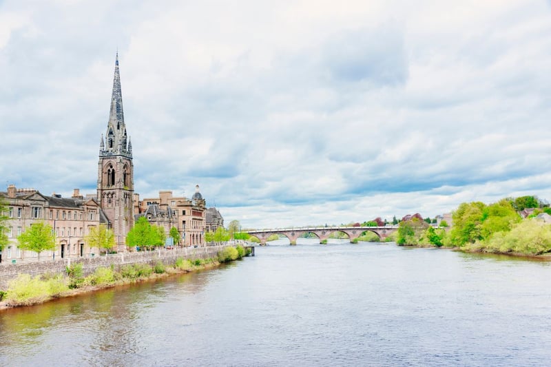 In Perth and Kinross, including the city of Perth, the average property price was £210,325.