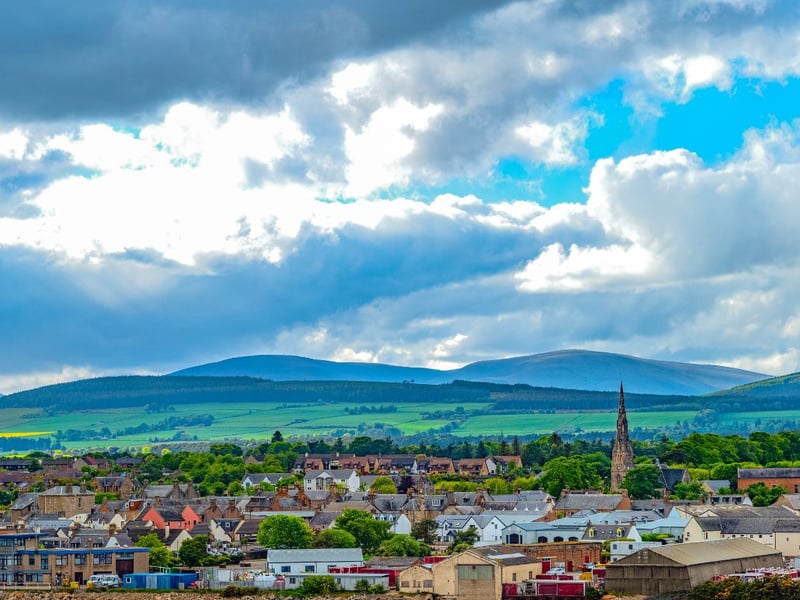 In the Orkney Islands, including the town of Kirkwall, the average property price was £195,000.