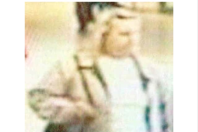 In the hours before she died, Nora had attended an appointment at Doncaster Royal Infirmary. This CCTV image of Nora was recorded at the hospital, a matter of hours before she was killed 