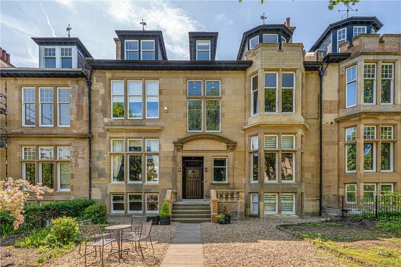 Kelvinside and Jordanhill is the most expensive neighbourhood in Glasgow, with a median house price of £405,375 and 174 property sales in 2022.