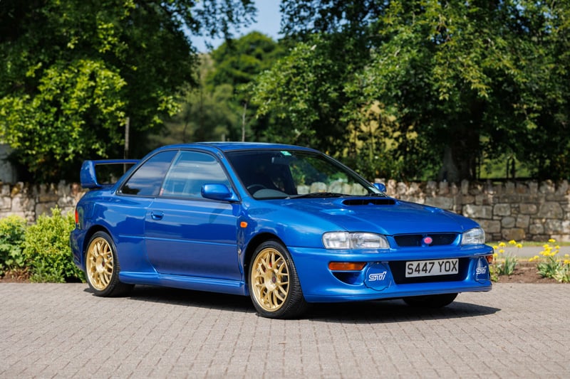 In 1998 to celebrate the brand’s third successive WRC title and its 40th anniversary, Subaru launched the Impreza STi 22B - the closest thing ever to a road-going version of McRae’s two-door rally car. Just over 400 examples were built but as a mark of thanks for his role in the brand's success on and off the rally stage, McRae was offered one of three prototypes - all marked chassis #000.