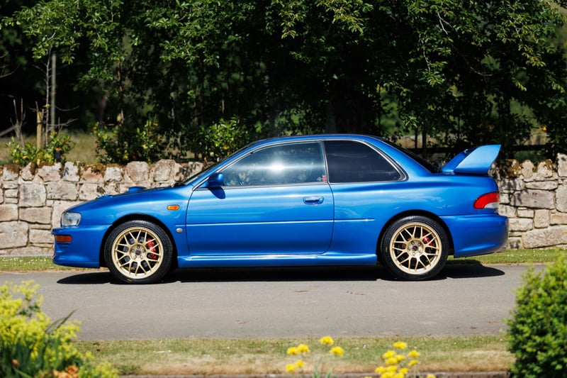 In addition to its purpose-built engine the 22B boasts a seam-welded bodyshell (supposedly identical in shape to the WRC cars), special gearing, a twin-plate racing clutch, strengthened drive/prop shafts, driver-adjustable front/rear diff and bigger brakes, plus bespoke suspenion from Bilstein and Eibach. 