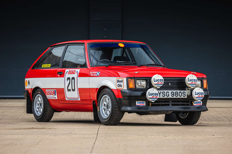 This Chrysler Sunbeam Ti is the first rally car that Colin owned and one of the first he ever drove competitively. After completing the 1985 Kames Stages in a borrowed Hillman Avenger, McRae sold his autotest Mini and paid £850 for this Sunbeam. His first time out in it, in December 1985, ended in a collision with a tree and McRae spent the following winter repairing the bodywork, fitting a new engine and preparing it for the 1986 ‘Group A’ Scottish Rally Championship. 