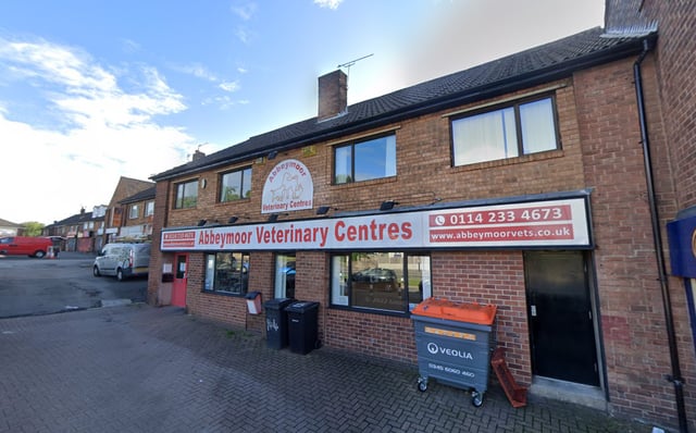 Abbeymoor Veterinary Centres, on Halifax Road, in Wadsley Bridge, has a 4.5 out of 5 rating, based on 439 reviews on Google.
