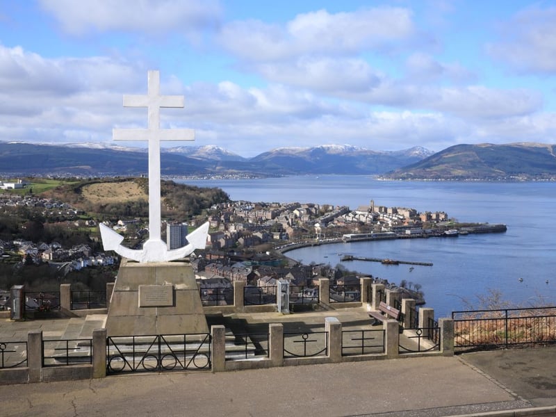 The cheapest part of Scotland to buy a house is Inverclyde. The council area, which includes the town of Greenock, has an average property price of £95,000.