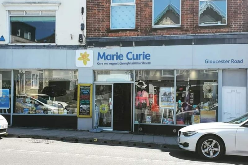 Located on Gloucester Road, this shop is not your usual charity shop. It is constantly changing, with the items on sale moving around and being colour coded regularly. Marie Curie looks very different each week. The shop also organises market days and hosts local small businesses regularly.