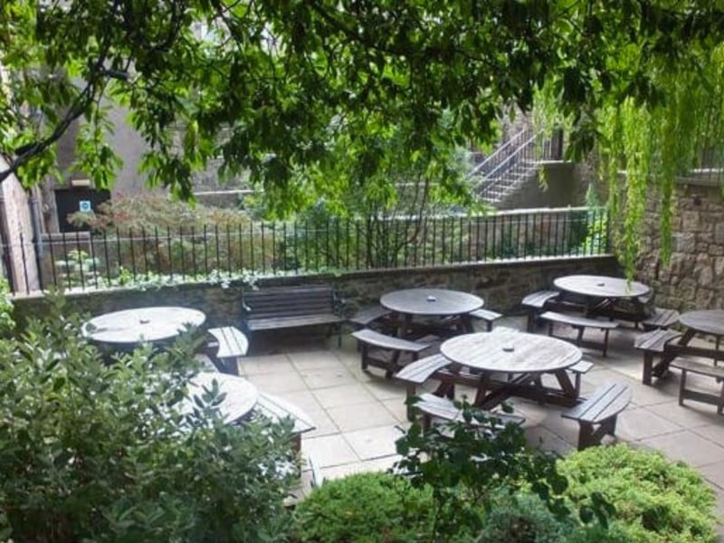 True to its name, you can find this delightful bar in Cumberland Street in Edinburgh’s architecturally stunning New Town. Natural decor with a refreshing cold pint plus this watering hole’s cosy beer garden make for an exquisite evening.