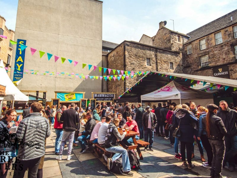 The Three Sisters is located in Edinburgh’s historic Cowgate. Regarded as one of the best known courtyards on offer, the business delights patrons with superb food and drink, a lively atmosphere and outdoor seating that comes prepped for rainy weather if need be.