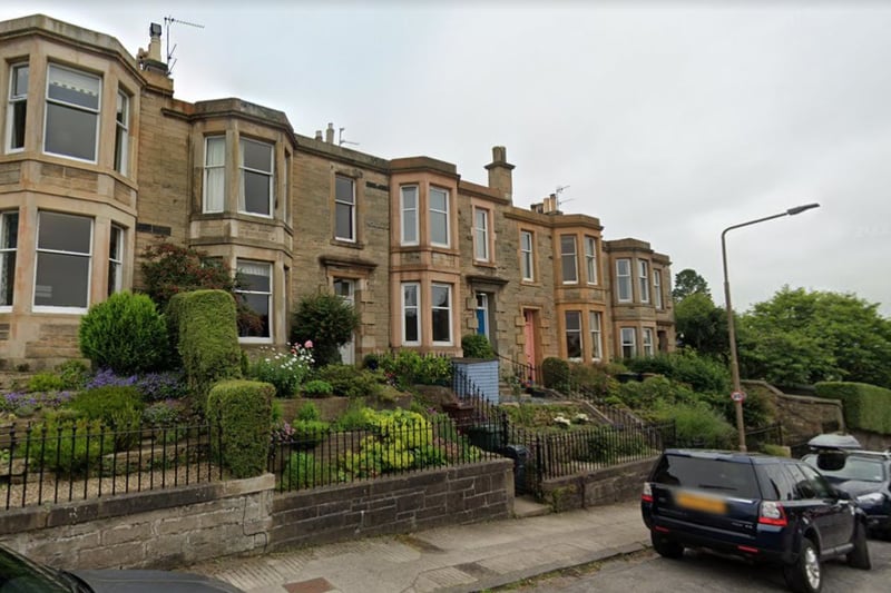 The Edinburgh area of Greenbank and The Braids had an average of property price of £585,000.