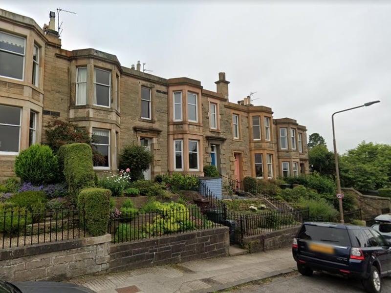 The Edinburgh area of Greenbank and The Braids had an average of property price of £585,000.