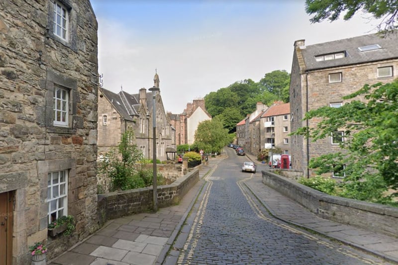 The Edinburgh area of Dean Village had an average property price of £517,050.