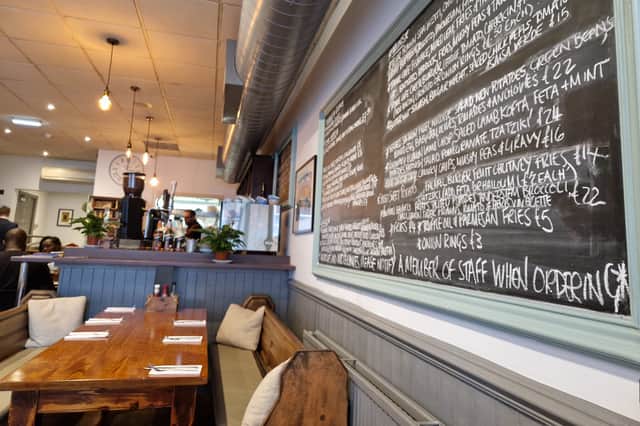 Thyme Cafe has a cosy atmosphere and a changing seasonal specials blackboard menu.