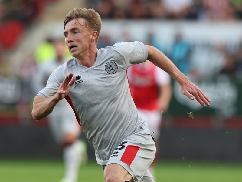 Looked busy and industrious on the ball against his boyhood club in the absence of John Fleck and Ollie Norwood. Replaced late in the game by Andre Brooks after another useful workout