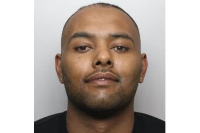 Jordan Lucas, of Park Avenue, Chesterfield, was jailed for 61 months, after he pleaded guilty to charges of threats to kill, two counts of assault occasioning actualy bodily harm, relating to the two incidents at an earlier hearing