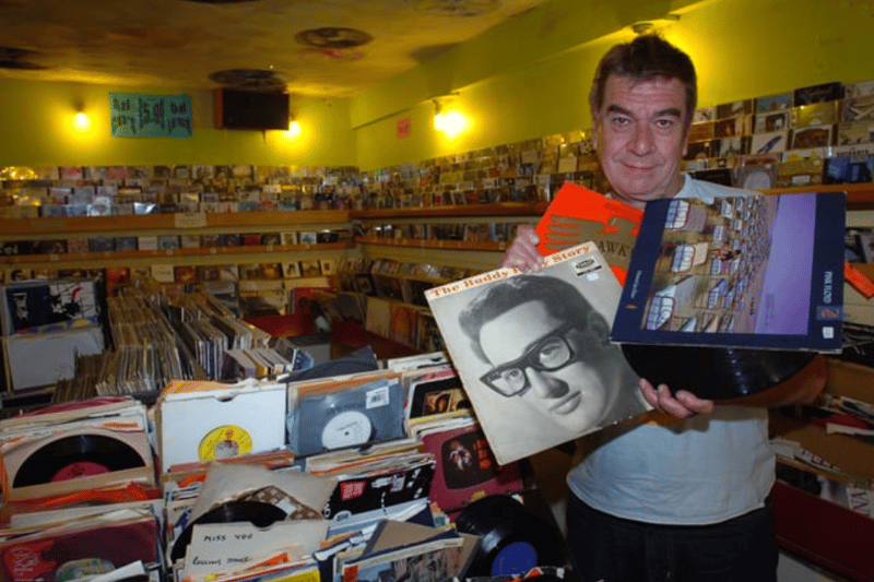John Little is pictured at the Other Record Shop in Hartlepool. Was it a favourite place for you to visit? Photo: FLR