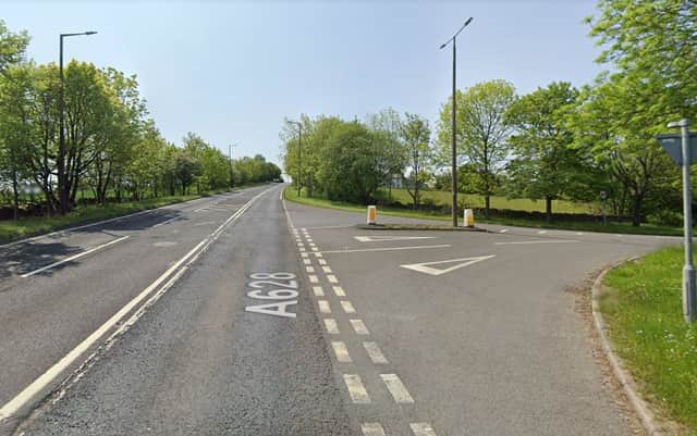 The collision is believed to have involved an ambulance and a scooter on the A628 Barnsley Road, at the junction with the offshoot Barnsley Road near to the Lord Nelson pub.