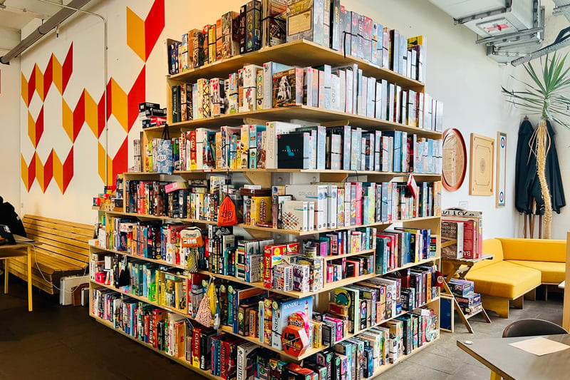 This board game cafe has 600+ board games to enjoy with friends and family. It#s also dog-friendly and wheelchair accessible. They have games meant for families and for two players and others as well. 