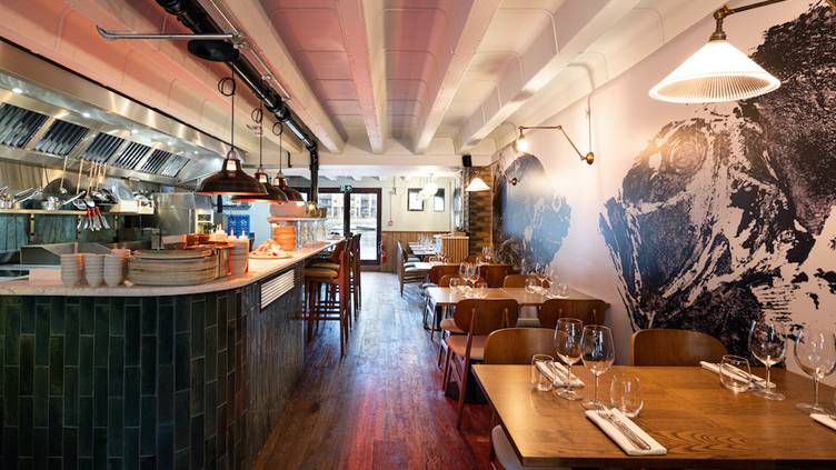 Situated in the St Katharine Docks in central London, The Melusine is a beloved fish and seafood restaurant, with menus changing by the day.
Quote from OpenTable: “Fabulous seafood well balanced flavours nice ambience busy but not noisy.”