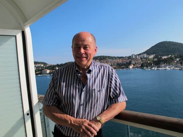 Brian Jackson, aged 79, a retired export finance manager from Staffordshire, is selling the knife.