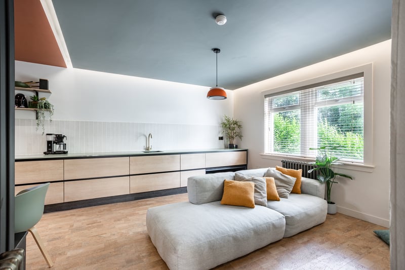 Focusing on adapting the layout to be more functional and family-friendly Danny, founder of architecture firm HOKO Design, decided to strip the property back to its bones, budgeting £30,000 to transform the space into a visually exciting home filled with colour and light. 