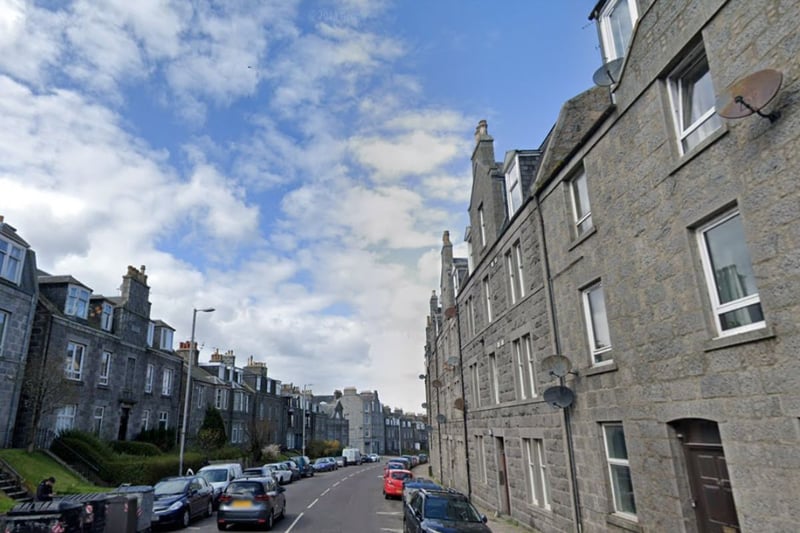 Aberdeen City's Torry West area had an average property price of £50,000.