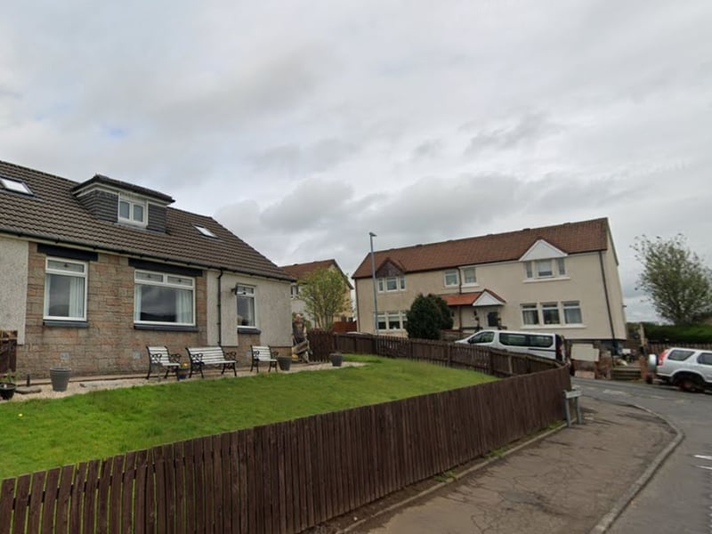 East Ayrshire's Newmilns area had an average property price of £55,000.