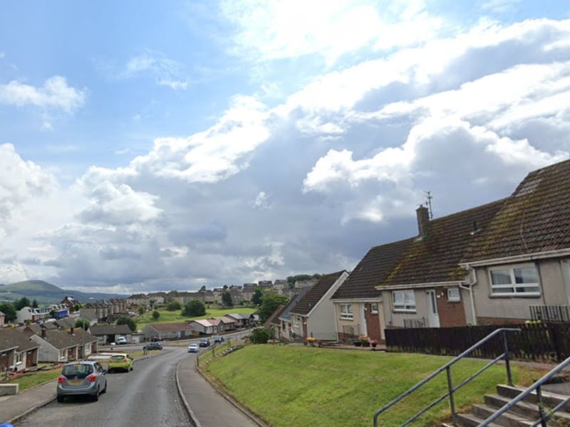 East Ayrshire's New Cumnock area had an average property price of £65,000.