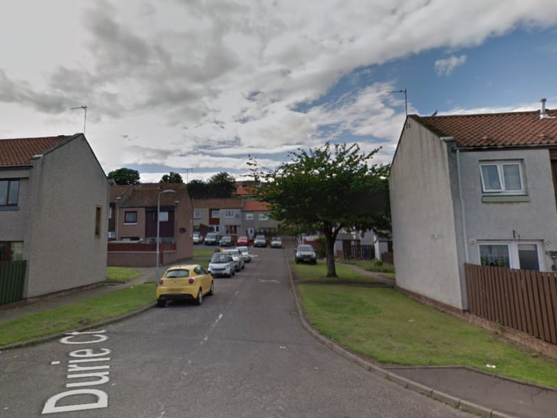 Fife's Methil East area had an average property price of £69,000.