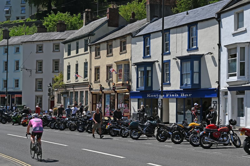 Matlock Bath is one of the most picturesque villages in the Peak District and is not a long drive from Sheffield. Situated on the River Derwent, this pretty village is a popular destination for families nearby. (Photo courtesy of PAUL ELLIS / AFP) (Photo by PAUL ELLIS/AFP via Getty Images)