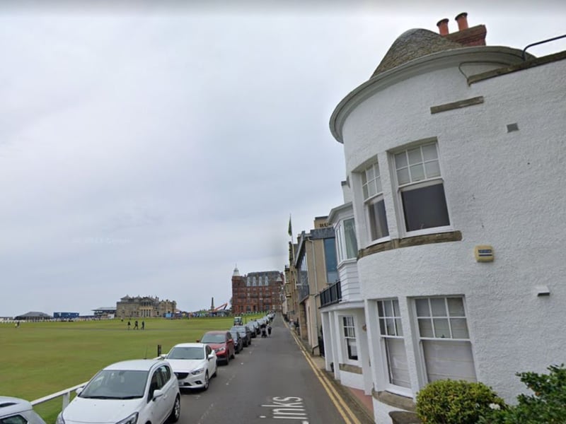 Fife's St Andrews North and Strathkinness area had an average property price of £562,500.