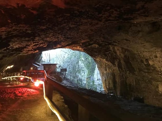 Peak Cavern, aka 'The Devil's Arse', is one of four popular caves you can be toured around near the Peak District town of Castleton. The Peak Cavern is Britain's longest natural cave entrance chamber, with tickets starting at £18.75 for adults and £11 for children, when booked online.