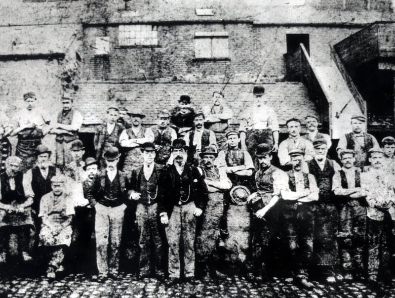 Wards Brewery employees in the 1840s