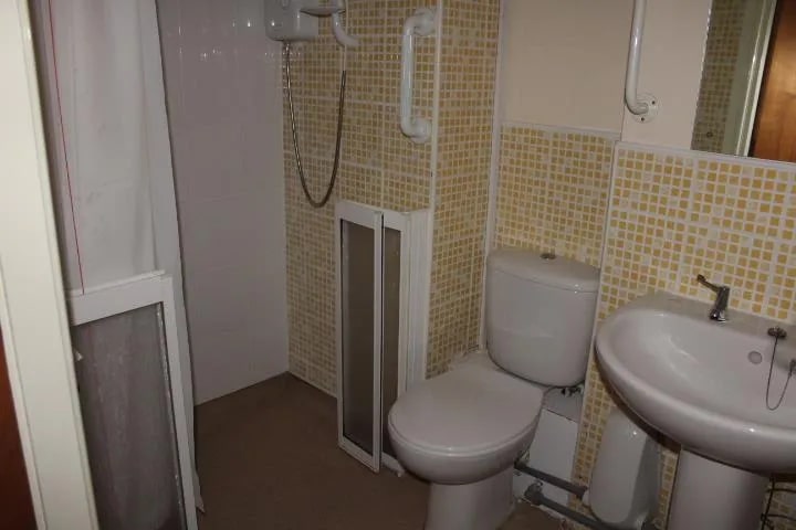 There are 28 bathrooms throughout the flats as well.