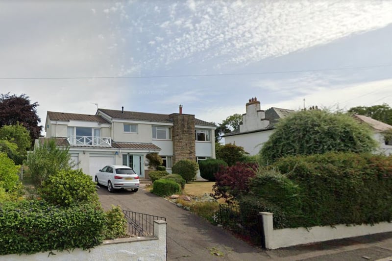 The City of Edinburgh's Fairmilehead area had an average property price of £440,000.
