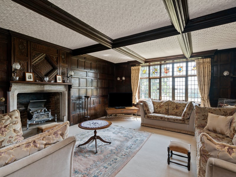 Another sitting room inside the £4.5 million property 
