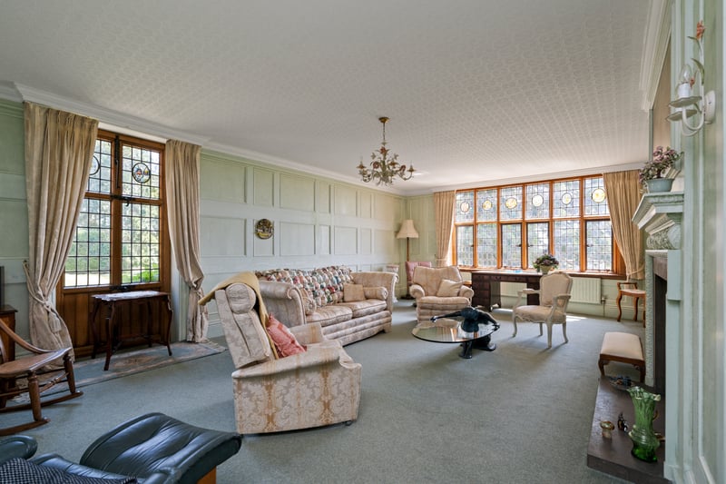 A sitting room inside the property 