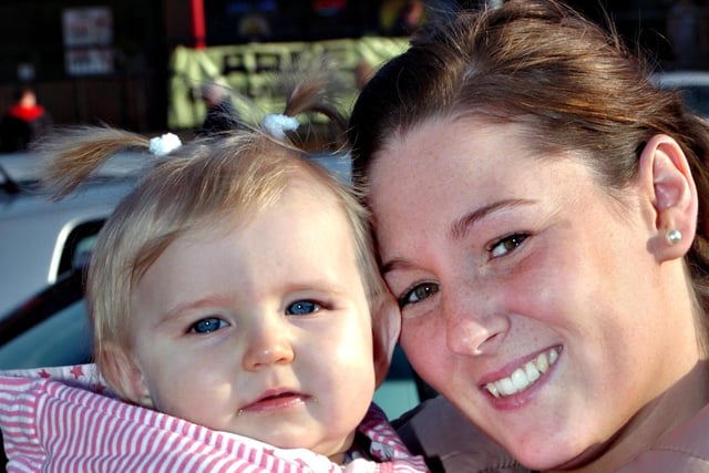 Claire Humphrey, pictured with her six month old daughter Erin, had a chat about the things that make her happy in 2011.