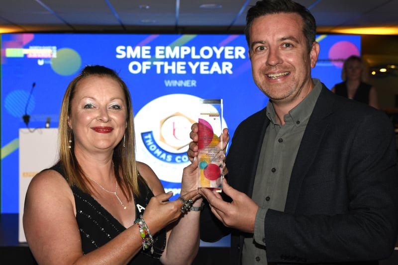 The SME Employer of the Year award was won by Thomas Connellly LTD.