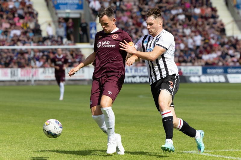 Arriving for an undisclosed fee last summer from Beerschot the Scotland international netted 28 goals in all competitions and Hearts’ fans will be hoping to see similar numbers for years to come
