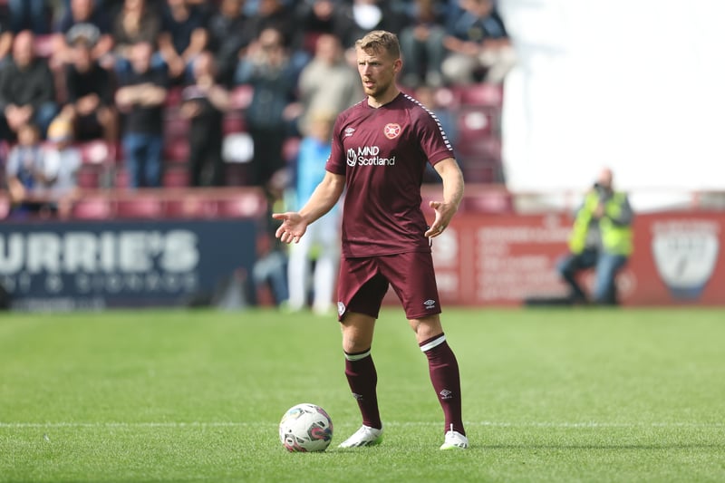 The former Falkirk player brought plenty of experience and versatility to Tynecastle and was an incredible capture on a free transfer which he has shown with his consistent performances ever since