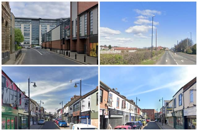 These are the locations with most crime reported in the south of Sunderland during June 2023