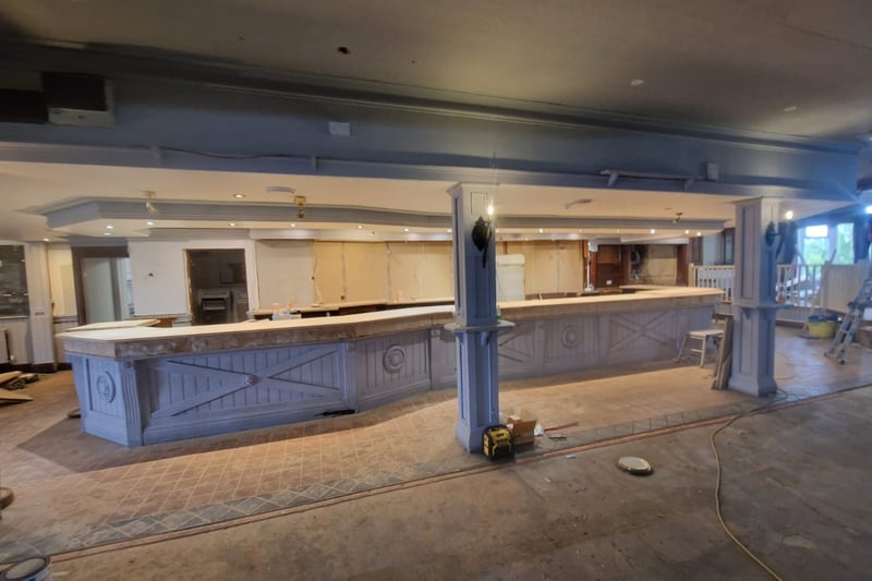 Inside will be completely revamped with a stylish city centre bar design,