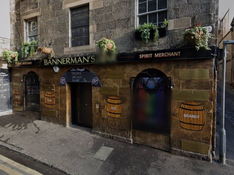Just across the road from the Pilgrim is one of Edinburgh's most famous music pubs - Bannerman's. This bar also hosts free shows during the festival, so you might end up seeing something unexpected should you pop in for a pint.