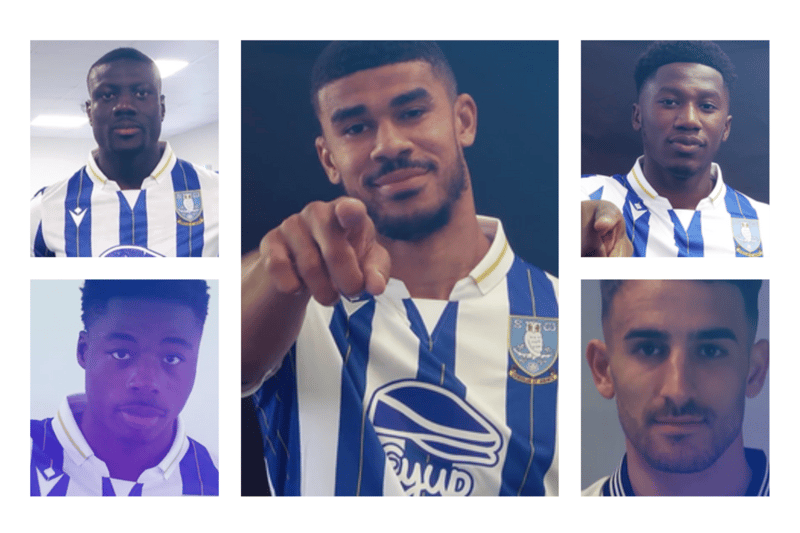 Wednesday have a host of new signings that may or may not be fit enough to feature - the only one definitely unavailable is Bambo Diaby (top left) due to suspension.