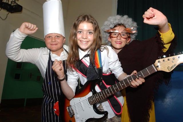 Hastings Hill Primary School looked like a fun place to be in 2005.
Pupils dressed up as TV stars including Aaron Duncan as a celebrity chef, Rebecca Simpson as Avril Lavigne and Jessica Barnes as Nana from the Royle Family.