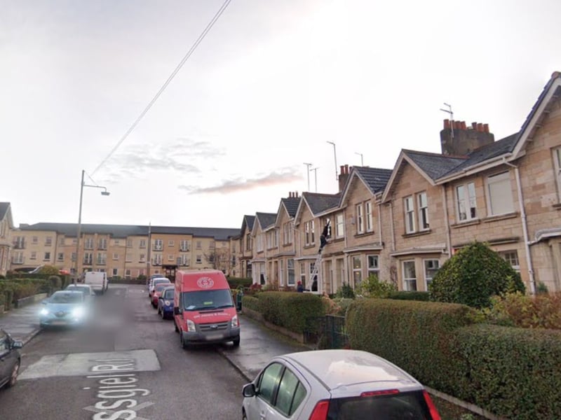 In Glasgow's Newlands area the average property price was £165,500 in 2021 and £261,557 in 2022, a rise of 58.0%.