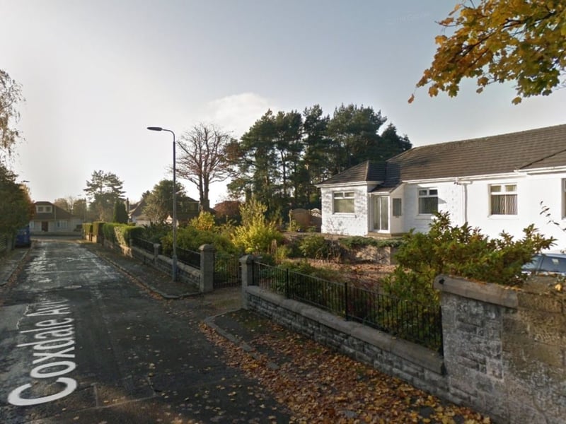 In East Dunbartonshire's Kirkintilloch West area the average property price was £202,000 in 2021 and £130,000 in 2022, a drop of -35.6%.
