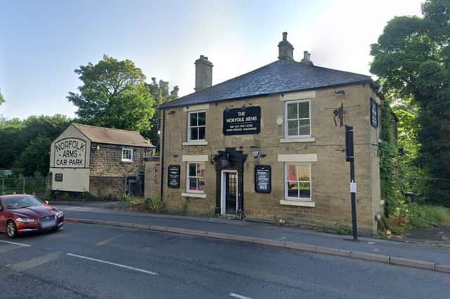The Norfolk Arms pub on Penistone Road, Grenoside, Sheffield, has been put up for sale, with an asking price of £650,000. Photo: Google