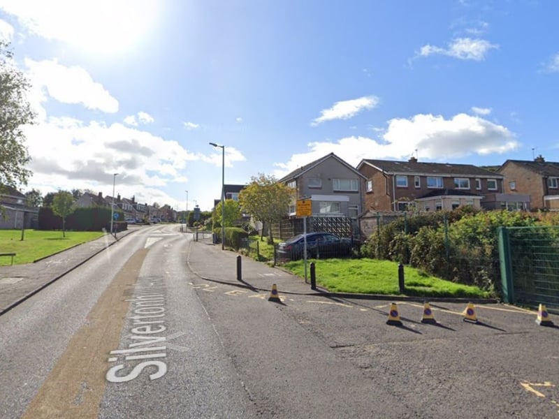In South Lanarkshire's Silvertonhill area the average property price was £162,500 in 2021 and £120,500 in 2022, a drop of -25.9%.