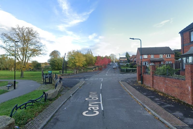 The highest number of reports of antisocial behaviour in Sheffield in June 2023 were made in connection with incidents that took place on or near Cary Grove, Deep Pit, with 11